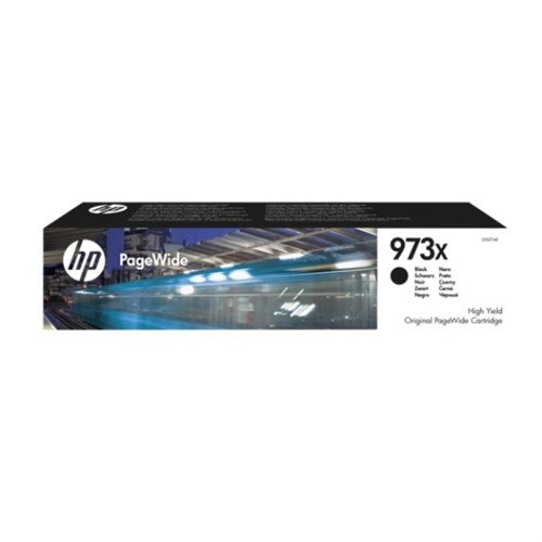 HP L0S07AE/973X Ink cartridge black, 10K pages ISO/IEC 24711 182,5ml for HP PageWide P 55250/Pro 452/Pro 477