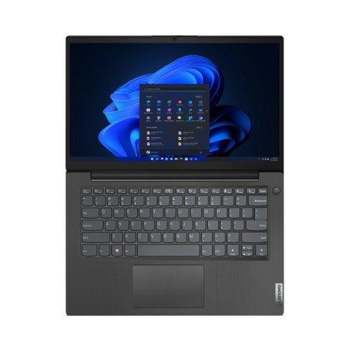 Lenovo V14 G4 AMN AMD Ryzen™ 5 7520U Laptop 35.6 cm (14") Full HD 8 GB LPDDR5-SDRAM 256 GB SSD Wi-Fi 6 (802.11ax) Windows 11 Pro Black UK English