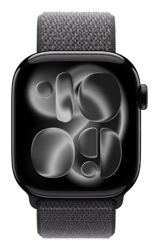 Apple MFFG4ZM/A smart wearable accessory Band Dark Grey Nylon, Recycled polyester, Spandex
