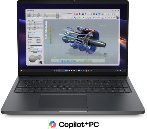 DELL Pro Precision 5 16 PW516261 Copilot+ PC Intel Core Ultra 7 366H Laptop 40.6 cm (16") Full HD+ 32 GB LPDDR5x-SDRAM 1 TB SSD NVIDIA RTX PRO 2000 Blackwell Wi-Fi 7 (802.11be) Windows 11 Pro Black UK English