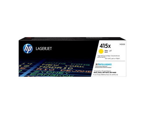 HP W2032X/415X Toner cartridge yellow, 6K pages ISO/IEC 19798 for HP E 45028/M 454