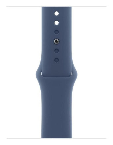 Apple MXLF3ZM/A smart wearable accessory Band Blue Fluoroelastomer
