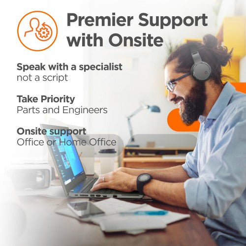 Lenovo Advanced Exchange + Premier Support, Extended service agreement, replacement, 4 years, shipment, for D24; ThinkCentre Tiny-in-One 27; ThinkVision M14, P27, P44, S22, S27, T23, T24, T27