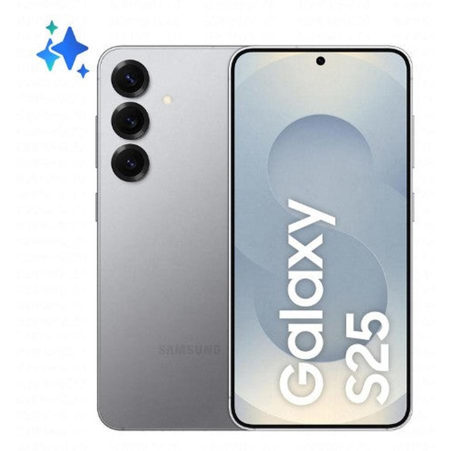 Samsung Galaxy S25 15.8 cm (6.2") Dual SIM Android 15 5G USB Type-C 12 GB 128 GB 4000 mAh Silver - GKN Direct