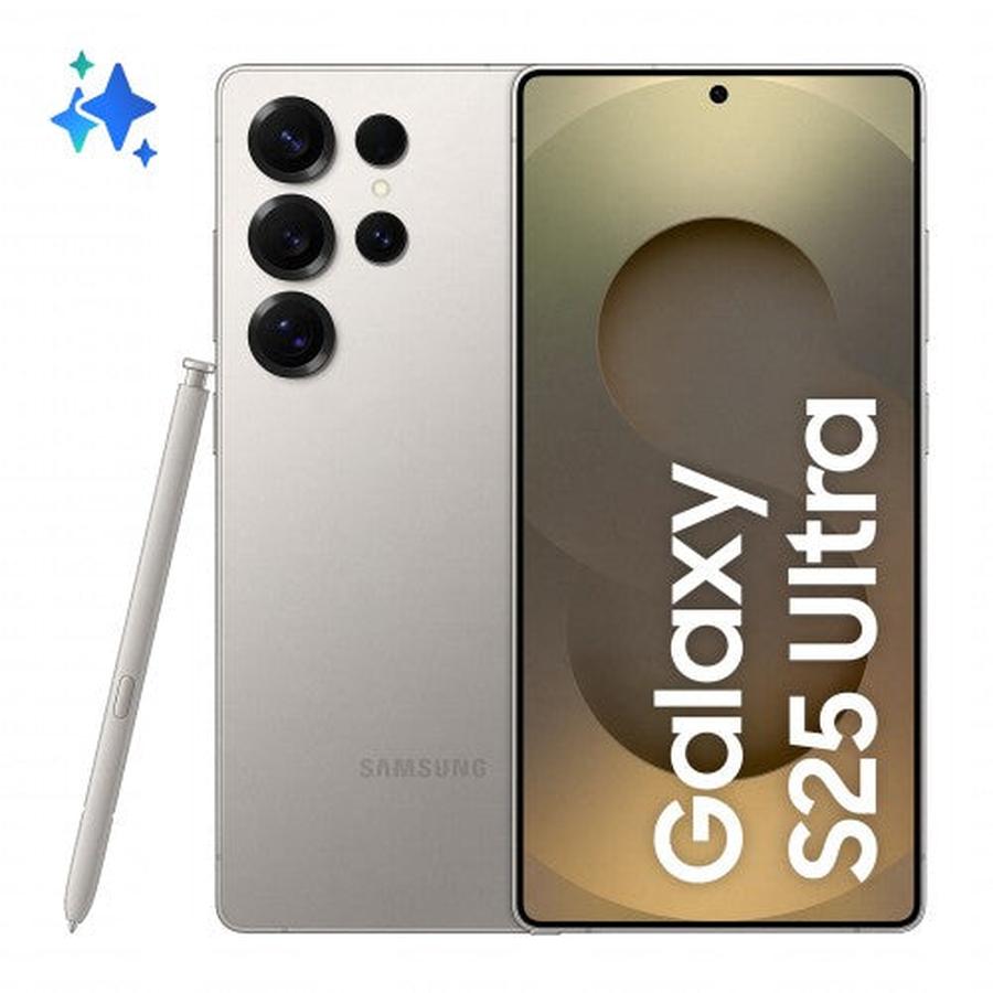 Samsung Galaxy S25 Ultra 17.5 cm (6.9") Dual SIM Android 15 5G USB Type-C 12 GB 1 TB 5000 mAh Grey, Titanium - GKN Direct