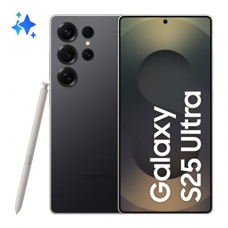 Samsung Galaxy S25 Ultra 17.5 cm (6.9") Dual SIM Android 15 5G USB Type-C 12 GB 256 GB 5000 mAh Black, Titanium - GKN Direct