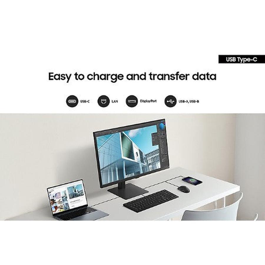 Samsung LS27D600UAU computer monitor 68.6 cm (27") 2560 x 1440 pixels Quad HD Black - GKN Direct