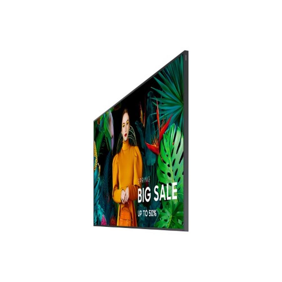 Samsung QH55C Digital signage flat panel 139.7 cm (55") LCD Wi-Fi 700 cd/m² 4K Ultra HD Black Built-in processor Tizen 24/7 - GKN Direct