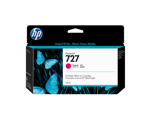 HP B3P20A/727 Ink cartridge magenta 130ml for HP DesignJet T 920/930
