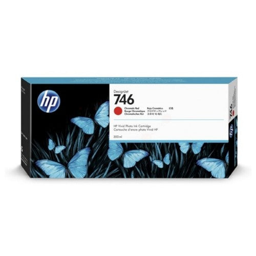HP P2V81A/746 Ink cartridge red chromatic 300ml for HP DesignJet Z 6/9+