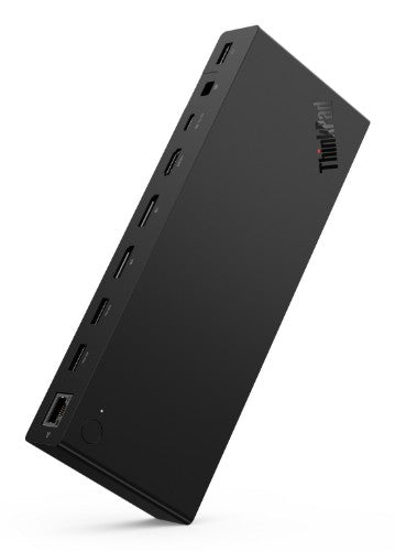 Lenovo 40BF0135UK laptop dock/port replicator Wired USB4 Black