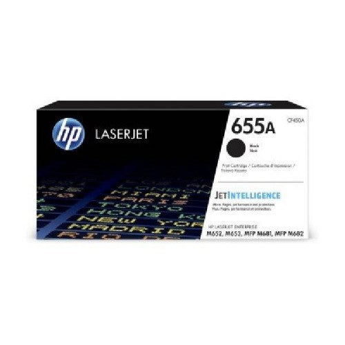 HP CF450A/655A Toner cartridge black, 12.5K pages ISO/IEC 19752 for HP LaserJet M 652/681