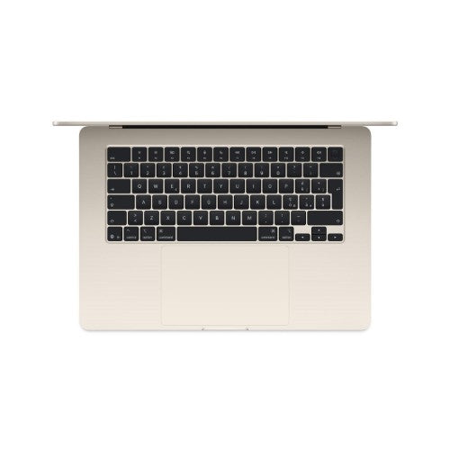 Apple MacBook Air 15-inch : M5 chip with 10‑core CPU and 10‑core GPU, 16GB, 1TB SSD - Starlight