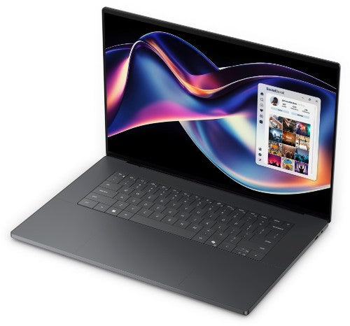DELL XPS DA16260 Copilot+ PC Intel Core Ultra X7 358H Laptop 40.6 cm (16") Touchscreen 3.2K 32 GB LPDDR5x-SDRAM 1 TB SSD Wi-Fi 7 (802.11be) Windows 11 Pro Graphite UK English