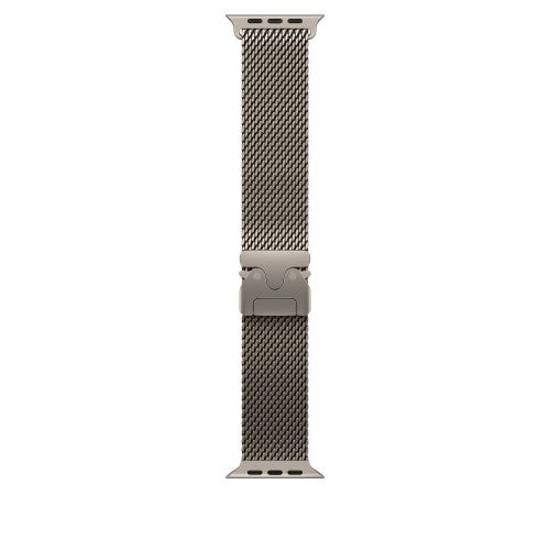 Apple 49mm Natural Titanium Milanese Loop - Small