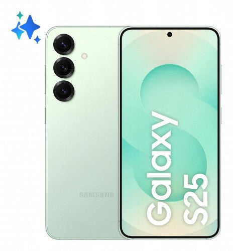Samsung Galaxy S25 15.8 cm (6.2") Dual SIM Android 15 5G USB Type-C 12 GB 256 GB 4000 mAh Mint colour