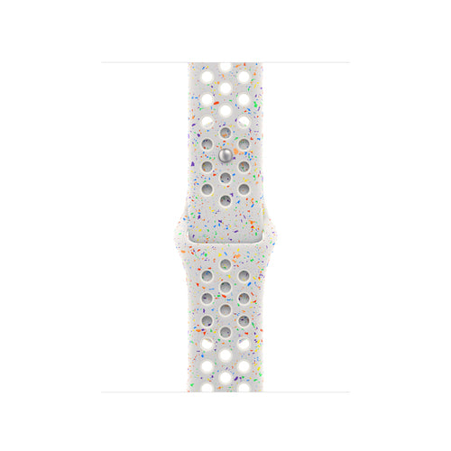 Apple MYJM3ZM/A smart wearable accessory Band Platinum Fluoroelastomer
