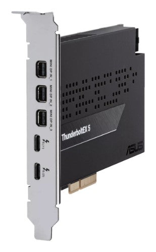 ASUS ThunderboltEX 5 interface cards/adapter Internal Mini DisplayPort, PCIe, USB 2.0, Thunderbolt 5