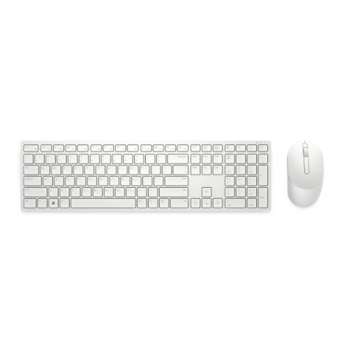DELL Pro Keyboard and Mouse - KM5221W - UK (QWERTY) - White