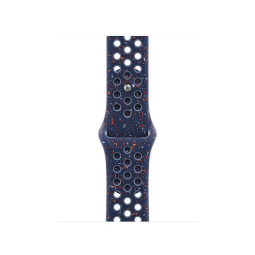 Apple MGA84ZM/A smart wearable accessory Band Blue Aluminium, Fluoroelastomer