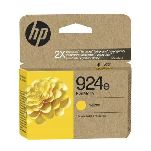 HP 4K0U9NE/924E Ink cartridge yellow EvoMore, 800 pages ISO/IEC 19752 9ml for HP OJ Pro 8120/e