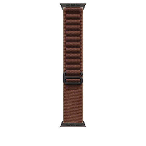 Apple 49mm Burgundy Alpine Loop - Large - Black Titanium Finish