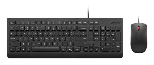 Lenovo 4X31R64425 keyboard Mouse included Home/Office USB Norwegian Black