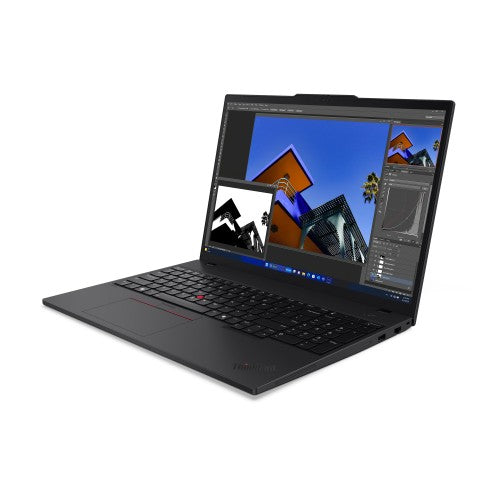 Lenovo ThinkPad T16 Gen 3 Intel Core Ultra 5 135U Laptop 40.6 cm (16") WUXGA 16 GB DDR5-SDRAM 512 GB SSD Wi-Fi 6E (802.11ax) Windows 11 Pro English Black
