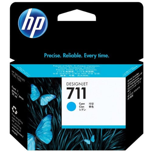 HP CZ130A/711 Ink cartridge cyan 29ml for HP DesignJet T 520