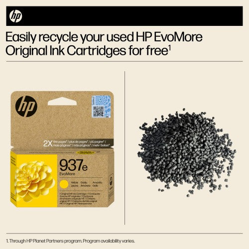 HP 4S6W8NE/937E Printhead cartridge yellow Evomore, 1.65K pages ISO/IEC 19752 for HP OJ Pro 9100/e