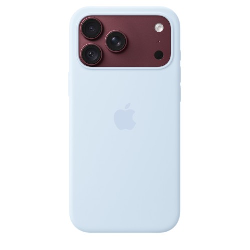 Apple iPhone 18 Pro Max Silicone Case with MagSafe - Crisp Blue