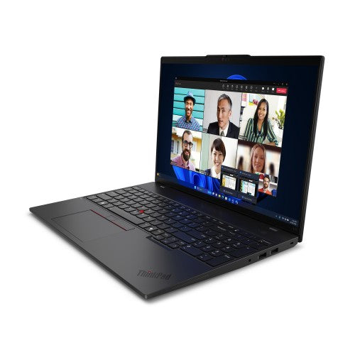 Lenovo ThinkPad L16 Gen 1 (Intel) Intel Core Ultra 5 135U Laptop 40.6 cm (16") WUXGA 16 GB DDR5-SDRAM 256 GB SSD Wi-Fi 6E (802.11ax) Windows 11 Pro English Black