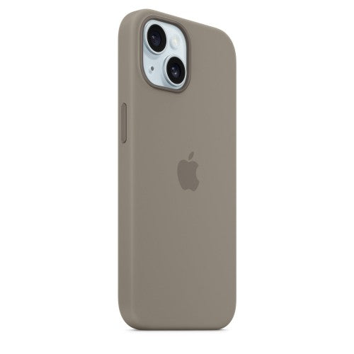 Apple iPhone 15 Silicone Case with MagSafe - Clay