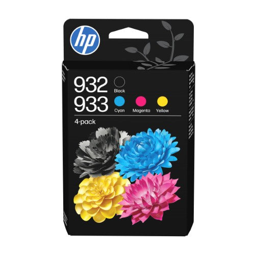 HP 6ZC71AE/932/933 Ink cartridge multi pack Bk,C,M,Y 8,5ml + 3x4ml Pack=4 for HP OfficeJet 6100/7510/7610