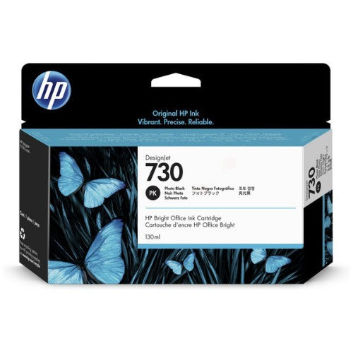 HP P2V67A/730 Ink cartridge foto black 130ml for HP DesignJet T 1600/1700/940