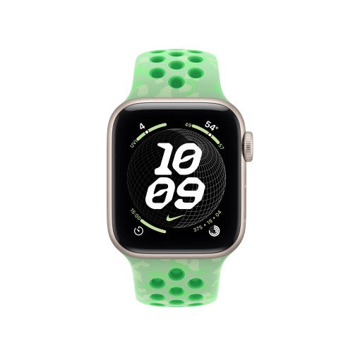 Apple 40mm Green Spark Nike Sport Band - M/L
