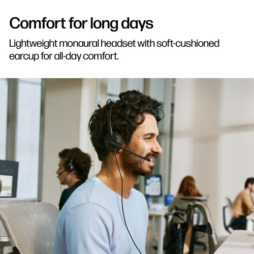 HP Poly Mission 415 Monaural USB Wired Headset (Bulk)