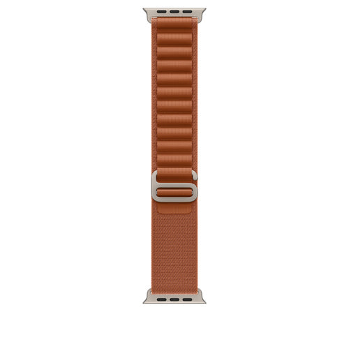 Apple MFTC4ZM/A smart wearable accessory Band Brown Titanium, Polyester, Spandex