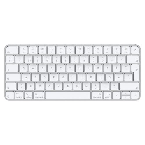 Apple Magic keyboard Universal USB + Bluetooth QWERTY Finnish, Swedish White