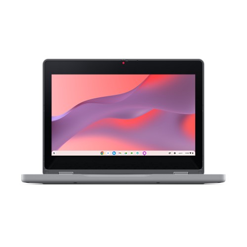 Lenovo Chrome 500e 2in1 G5 M89 MediaTek Kompanio 540 Chromebook 29.5 cm (11.6") Touchscreen HD 8 GB LPDDR5x-SDRAM 64 GB UFS Wi-Fi 7 (802.11be) ChromeOS Grey English