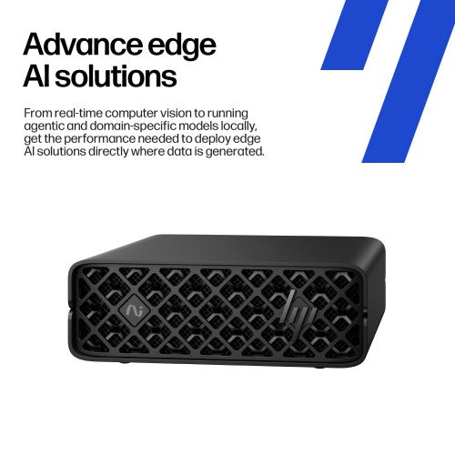 HP ZGX Nano G1n AI Station GB10 128 GB LPDDR5x-SDRAM 1 TB SSD Linux Mini PC Workstation AI Workstation, AI PC Black