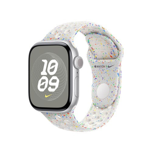 Apple MYJM3ZM/A smart wearable accessory Band Platinum Fluoroelastomer