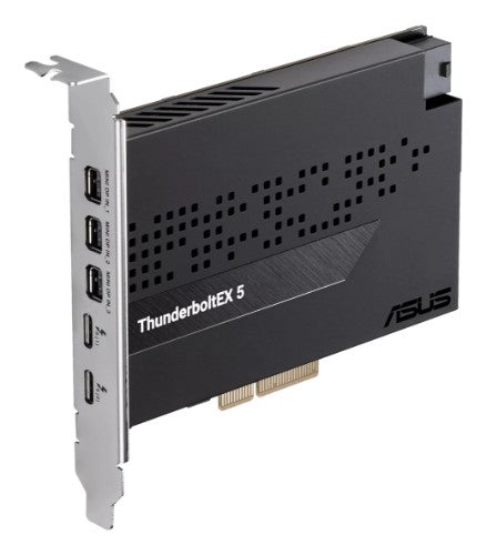 ASUS ThunderboltEX 5 interface cards/adapter Internal Mini DisplayPort, PCIe, USB 2.0, Thunderbolt 5