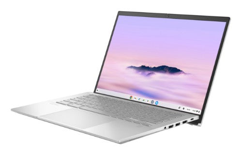 ASUS Chromebook Plus Enterprise CB54 CB5403CMA-QM0909 Intel Core Ultra 5 115U 35.6 cm (14") Touchscreen WQXGA 16 GB LPDDR5x-SDRAM 256 GB SSD Wi-Fi 6E (802.11ax) ChromeOS Silver