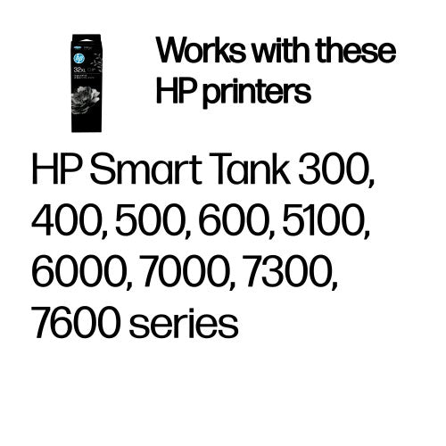HP 1VV24AE/32XL Ink bottle black, 6K pages 135ml for HP Smart Tank Plus 555/670/7005
