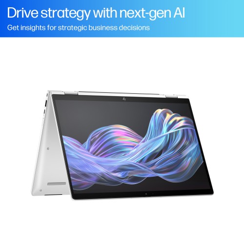 HP EliteBook X Flip G1i 14 Next Gen AI PC Wolf Pro Security Edition Copilot+ PC Intel Core Ultra 7 268V Hybrid (2-in-1) 35.6 cm (14") Touchscreen 2.5K 32 GB LPDDR5x-SDRAM 2 TB SSD Wi-Fi 7 (802.11be) Windows 11 Pro Silver