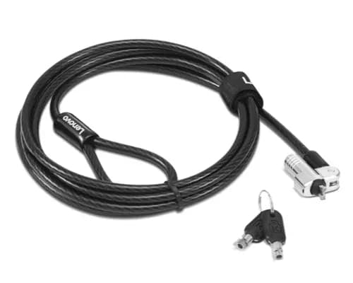 Lenovo 4XE1L51710 cable lock Black 1.8 m