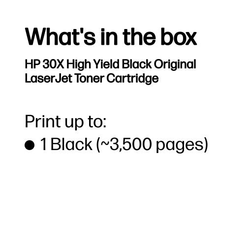 HP CF230X/30X Toner-kit, 3.5K pages ISO/IEC 19752 for HP Pro M 203