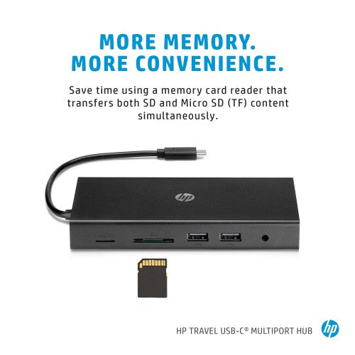HP Travel USB-C Multi Port Hub