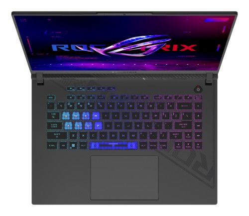 ASUS ROG Strix G16 G614PR-RV003W Copilot+ PC AMD Ryzen™ 9 7940HX Laptop 40.6 cm (16") WUXGA 32 GB DDR5-SDRAM 1 TB SSD NVIDIA GeForce RTX 5070 Ti Wi-Fi 6E (802.11ax) Windows 11 Home UK English Black, Grey